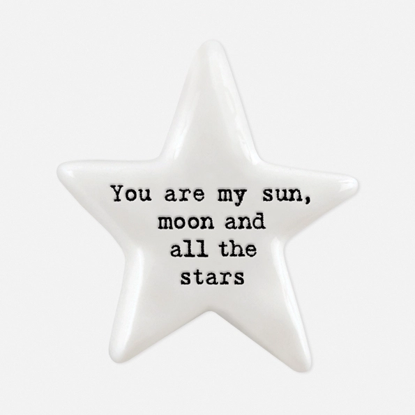 East of India - Star Token - Sun Moon and All The Stars - 6760 Close Up