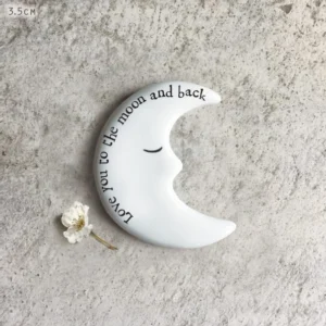 East of India - Tiny Moon Token - Love You To The Moon - 6874