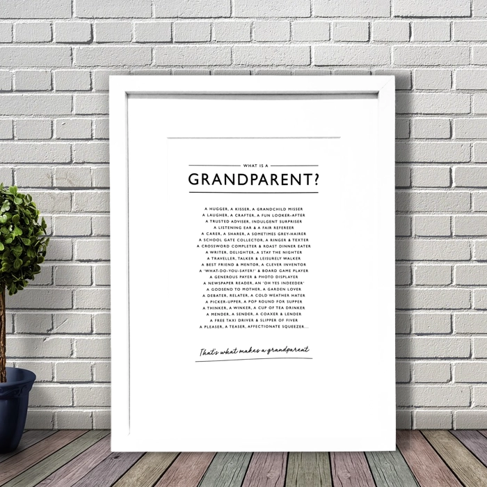 Print - Bespoke Framed Prints - Grandparent Lifestyle