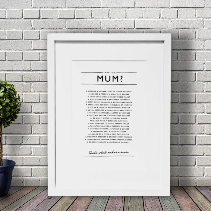 Print - Bespoke Framed Prints - Mum Lifestyle