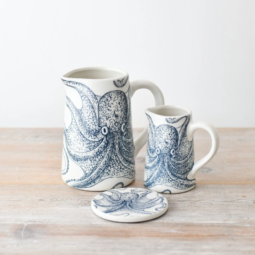 Glazed Ceramic Octopus Collection