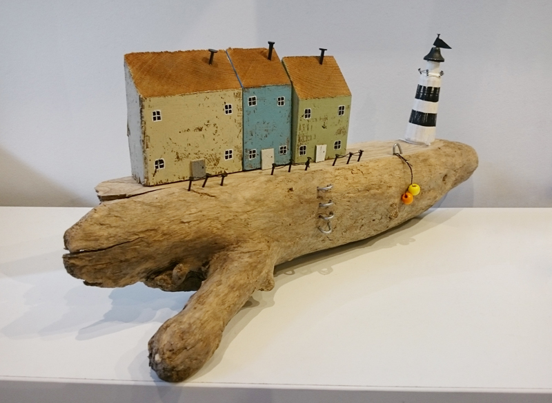 Driftwood Harbour Scene Handmade by Sandy Toes - Extra Large - Image 2