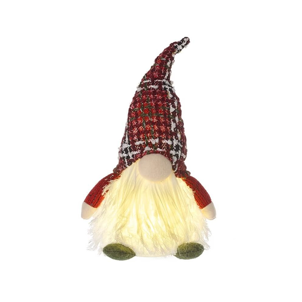 Light-Up Christmas Gonk Gnome TAD049 - Light Up