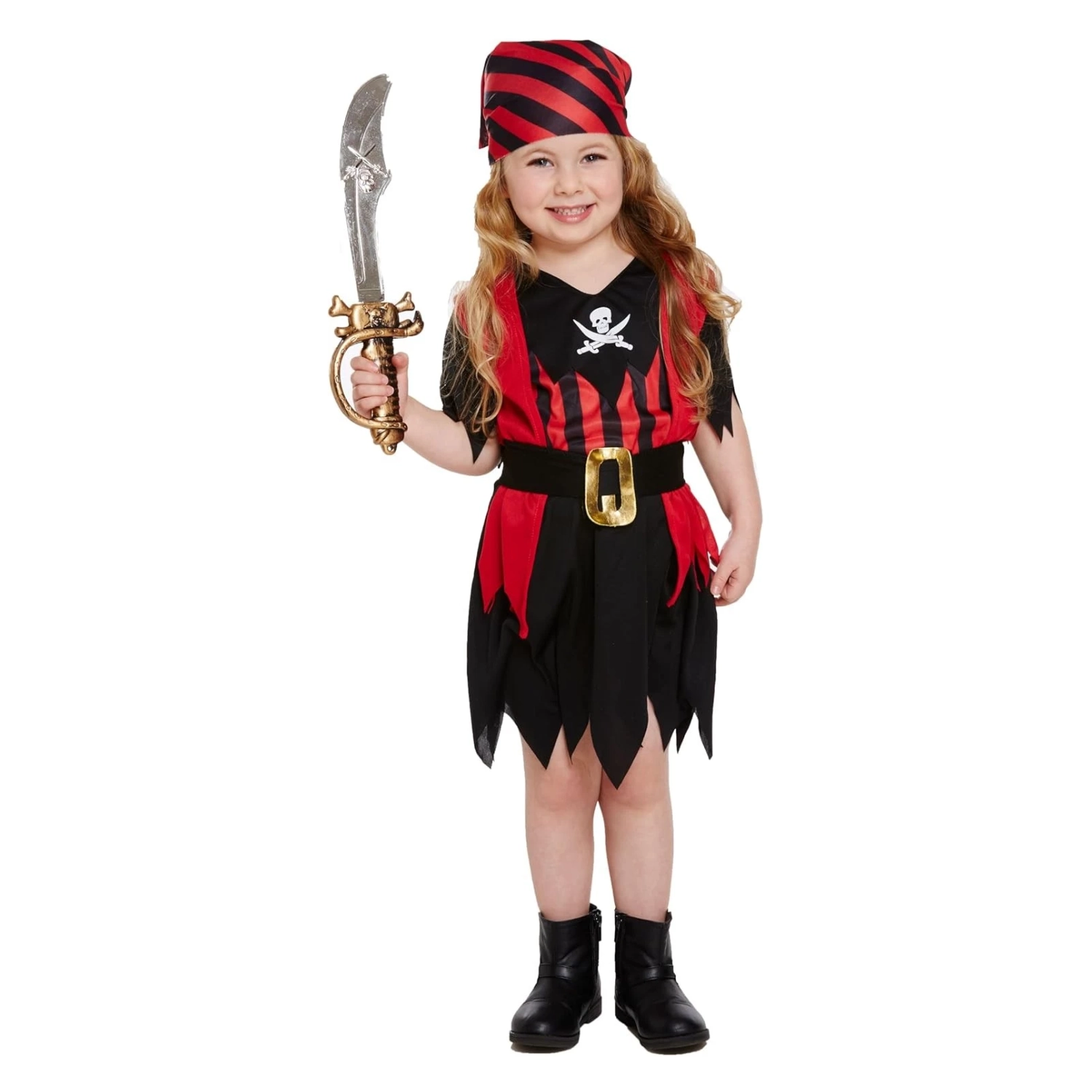 Henbrandt - Girls Pirate Costume - 3yrs - U00663
