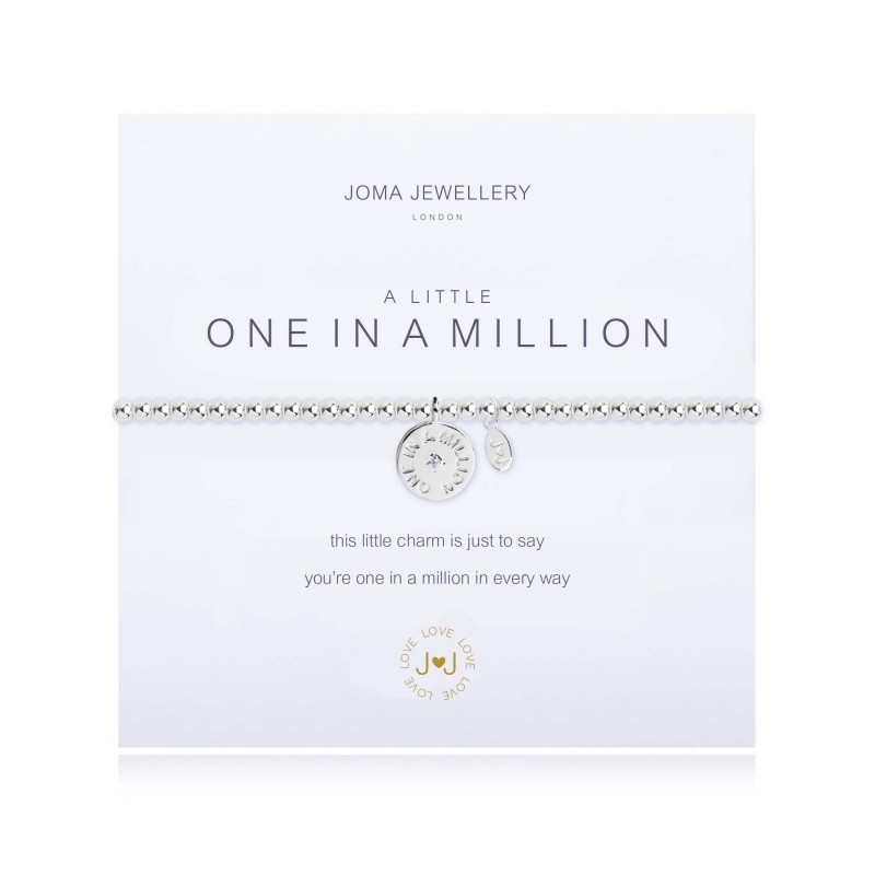 A Little One in a Million Silver Bracelet by Joma Jewellery