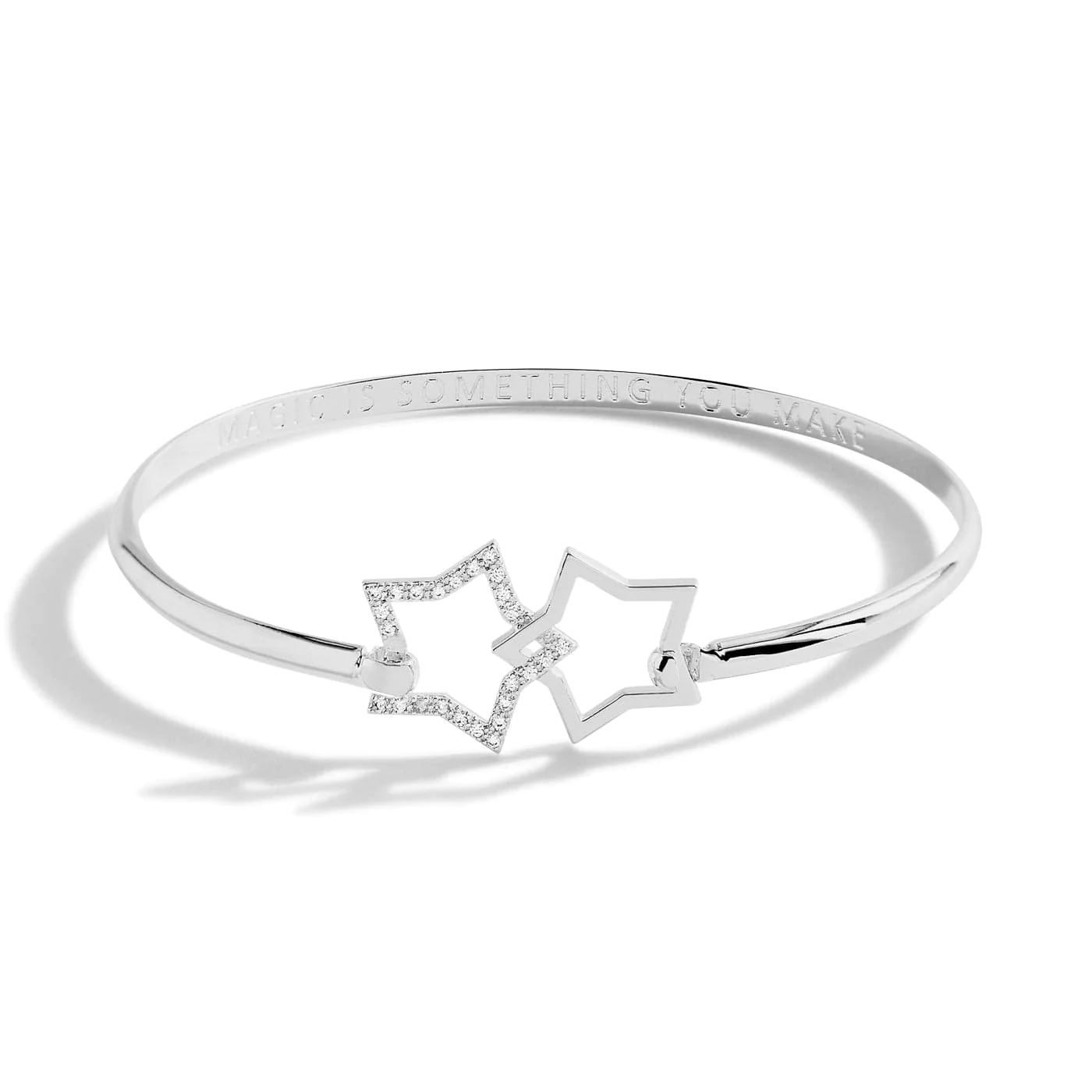 Joma Jewellery Bangle Bar - Silver Star