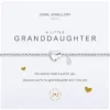 Joma Jewellery - Silver Triple Plated Bracelet - A Little Granddaughter - C395