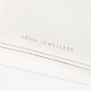 Joma Jewellery - Leather Jewellery Roll Pouch Close Up