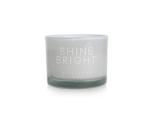 Shine Bright Scented Jar Two Wick Candle by Katie Loxton