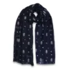 Katie Loxton - Nordic Trees Scarf Navy KLS432