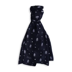 Katie Loxton - Nordic Trees Scarf Navy KLS432