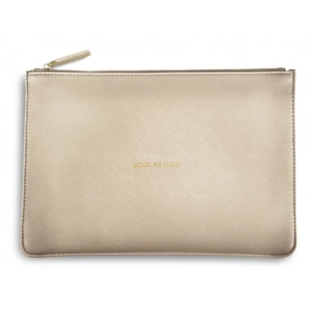 Katie Loxton Pouches - Good as Gold - KLB041