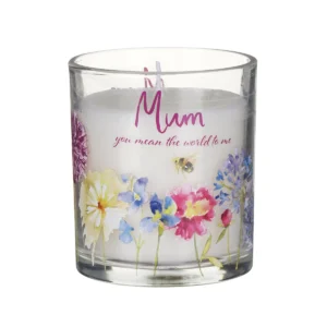 Mum Candle With Lid 220g - 95867 Close up
