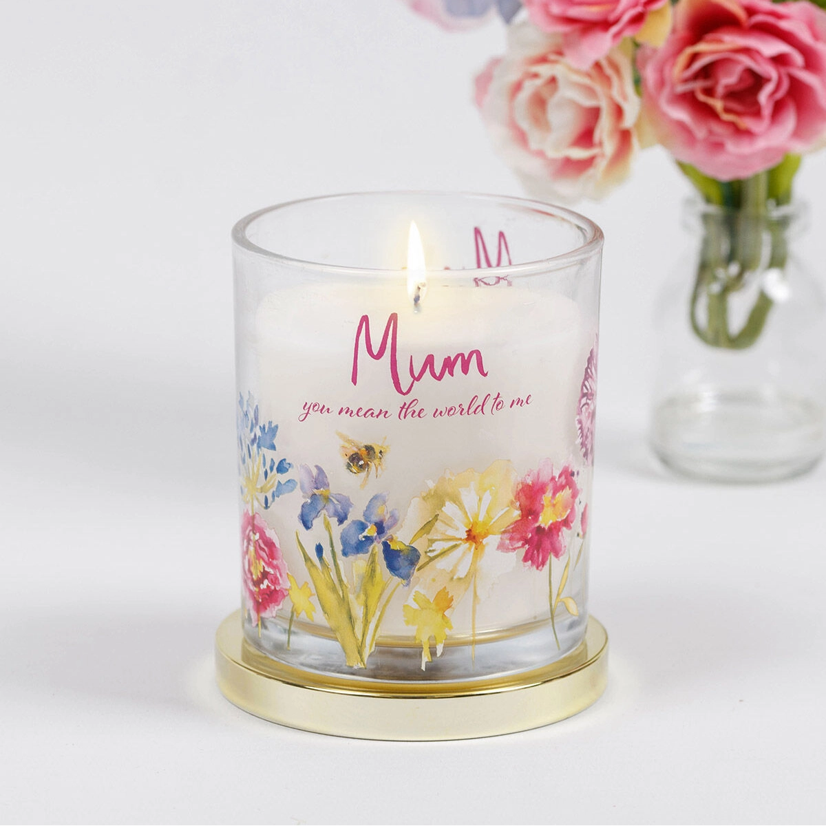 Mum Candle With Lid 220g - 95867 Lifestyle