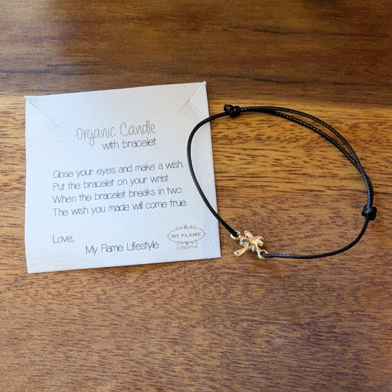 My Flame - Organic Candle with Bracelet - Have Sun Bracelet