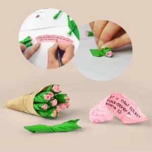 Pikkii - Write Me Roses - Personalised Flower Bouquet - PI-WRT-RSE-1 Instructions 1