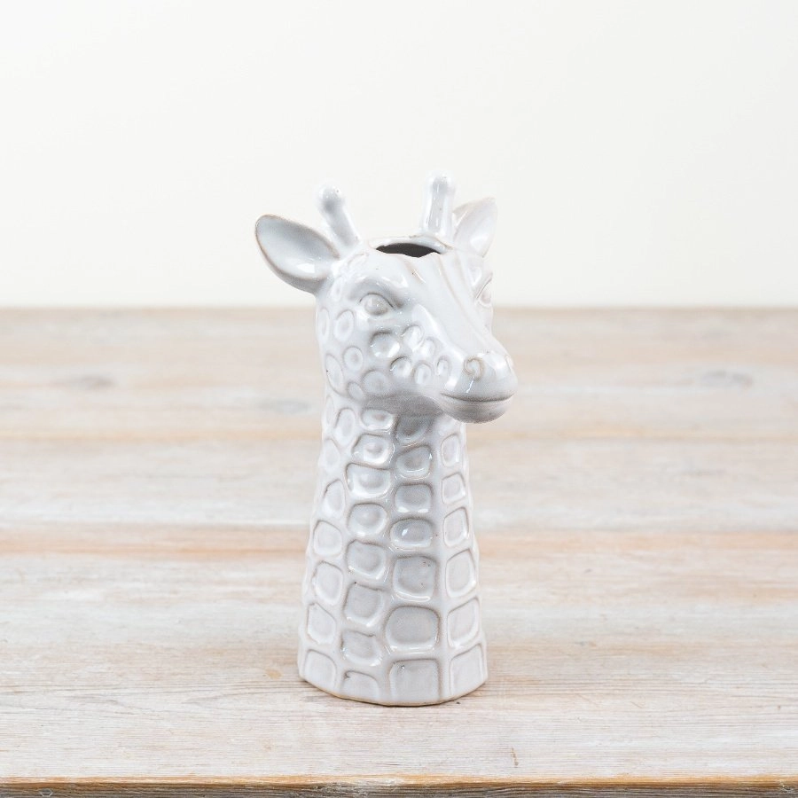 PL - Vases - Small Ceramic Giraffe-Head - pl0218225
