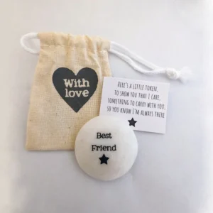 Marble Pebble Tokens - Best Friend 767558BF