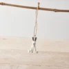 Porcelain Animals Hanging Rabbit - 62136
