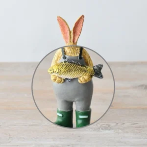 Standing Rabbit - Fishing with Fish - 214203 Close Up