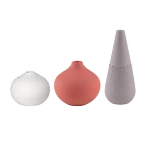 Rader Porcelain Beaded Bud Vases - Collection