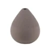 Rader Porcelain Beaded Bud Vases - Powder Greys