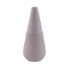 Rader Porcelain Beaded Bud Vases - Powder Greys Design 5