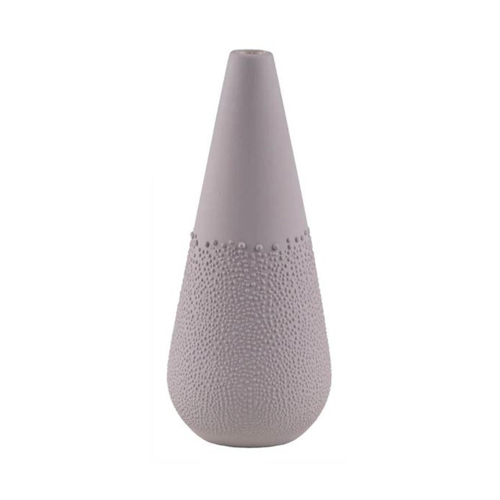 Rader Porcelain Beaded Bud Vases - Powder Greys Design 5