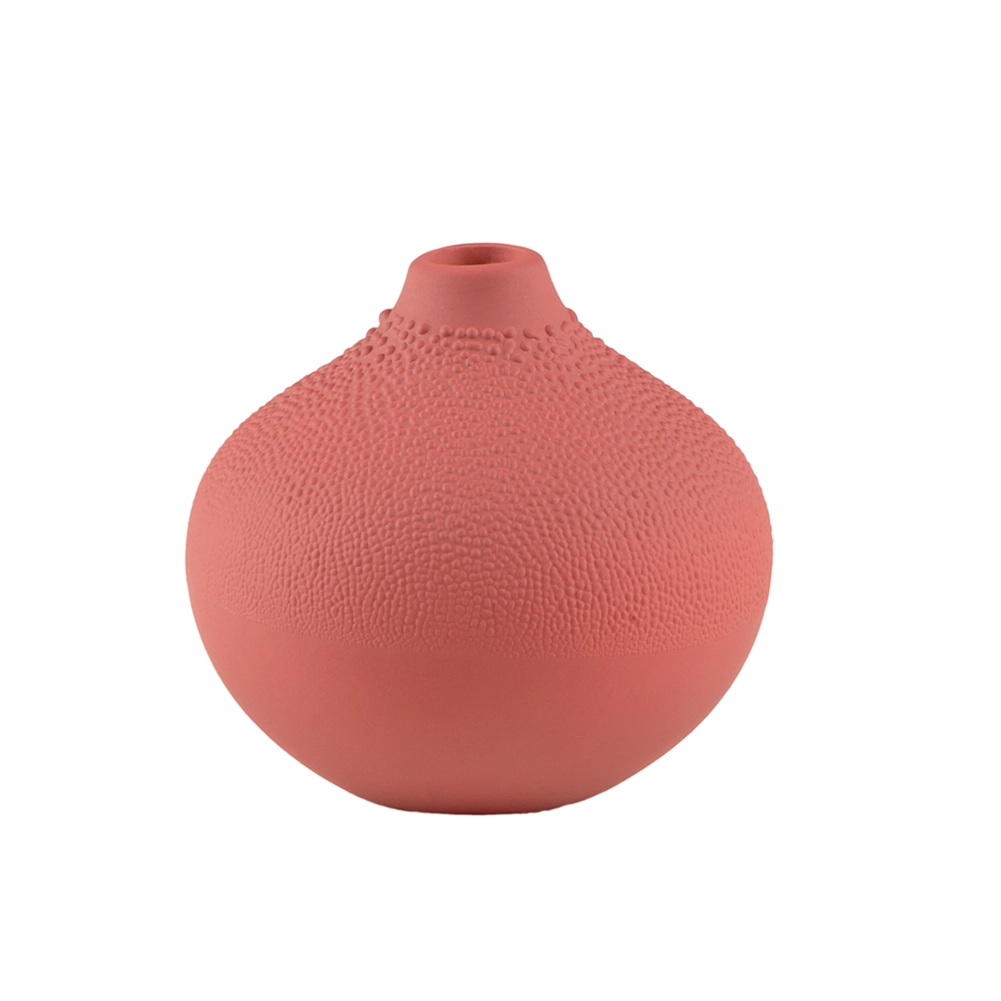 Rader Porcelain Beaded Bud Vases - Powder Pinks Design 2