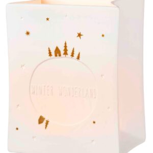 Porcelain Light Bag Winter Wonderland