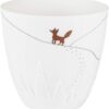 Porcelain Poetry Light - Tea Light Holder - Fox Design
