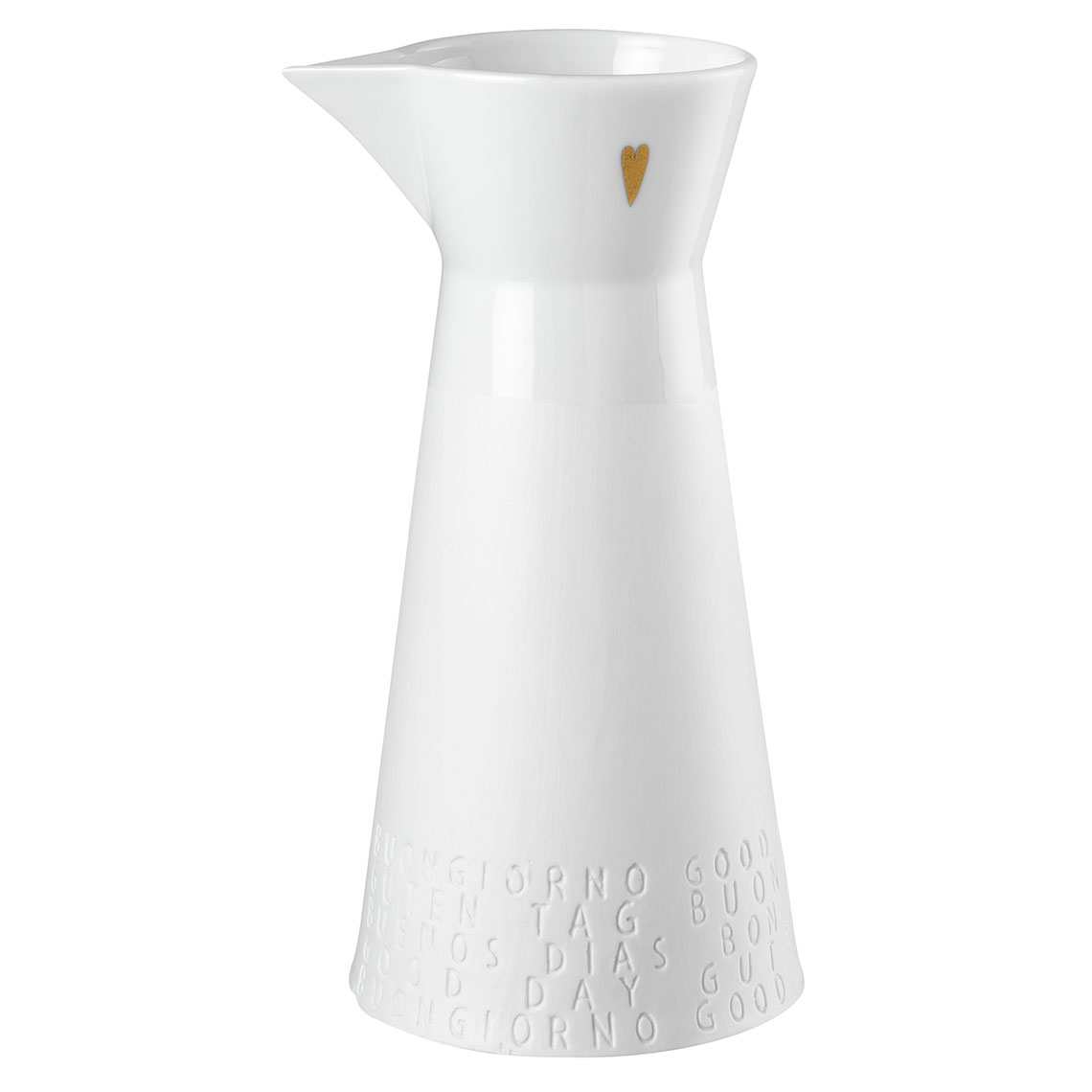 Breakfast Large Porcelain Pitcher by Rader