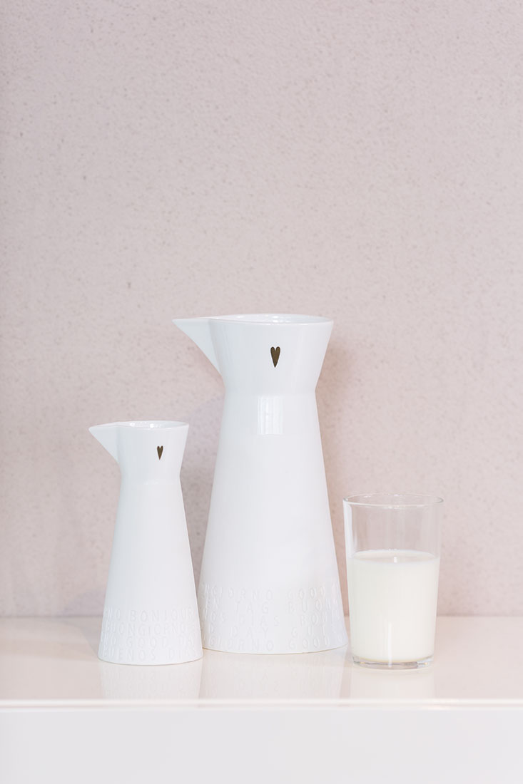 Breakfast Large Porcelain Pitcher by Rader - Image 3
