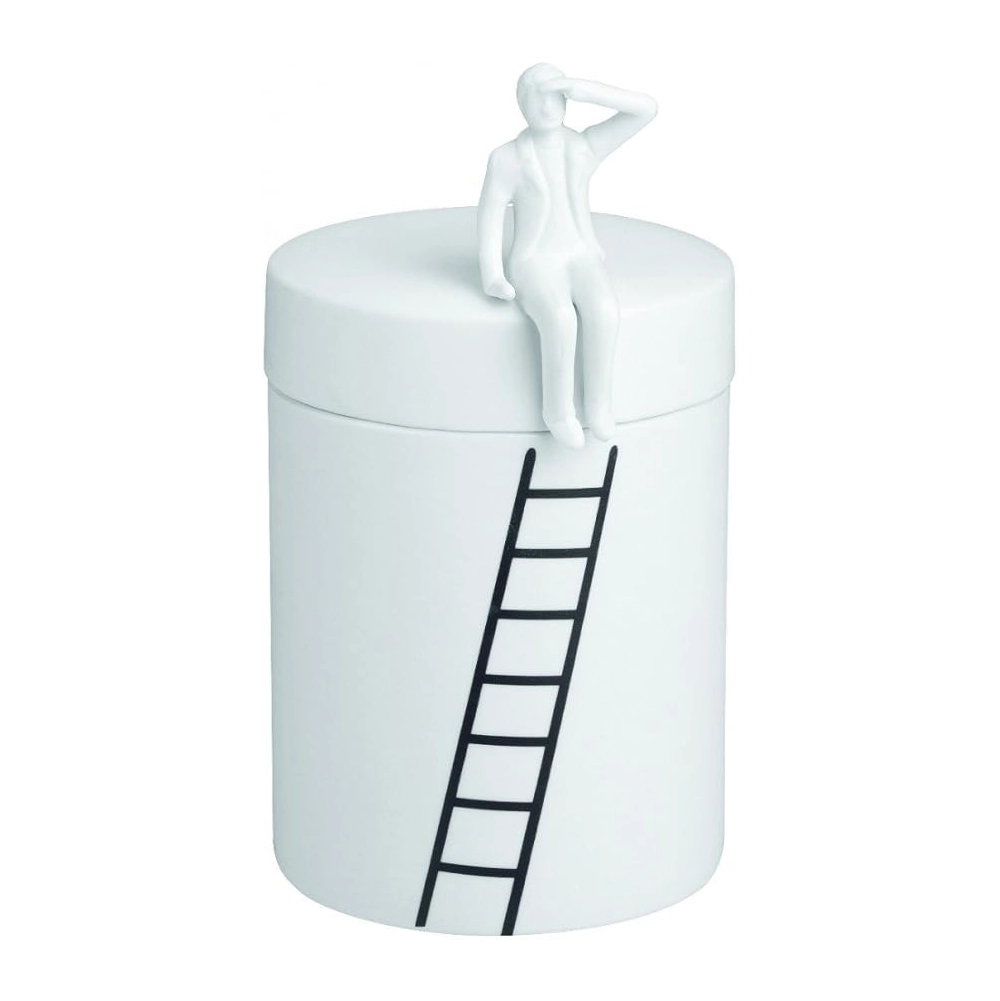 Rader Design -Porcelain Tales - Trinket Boxes - Man 09252