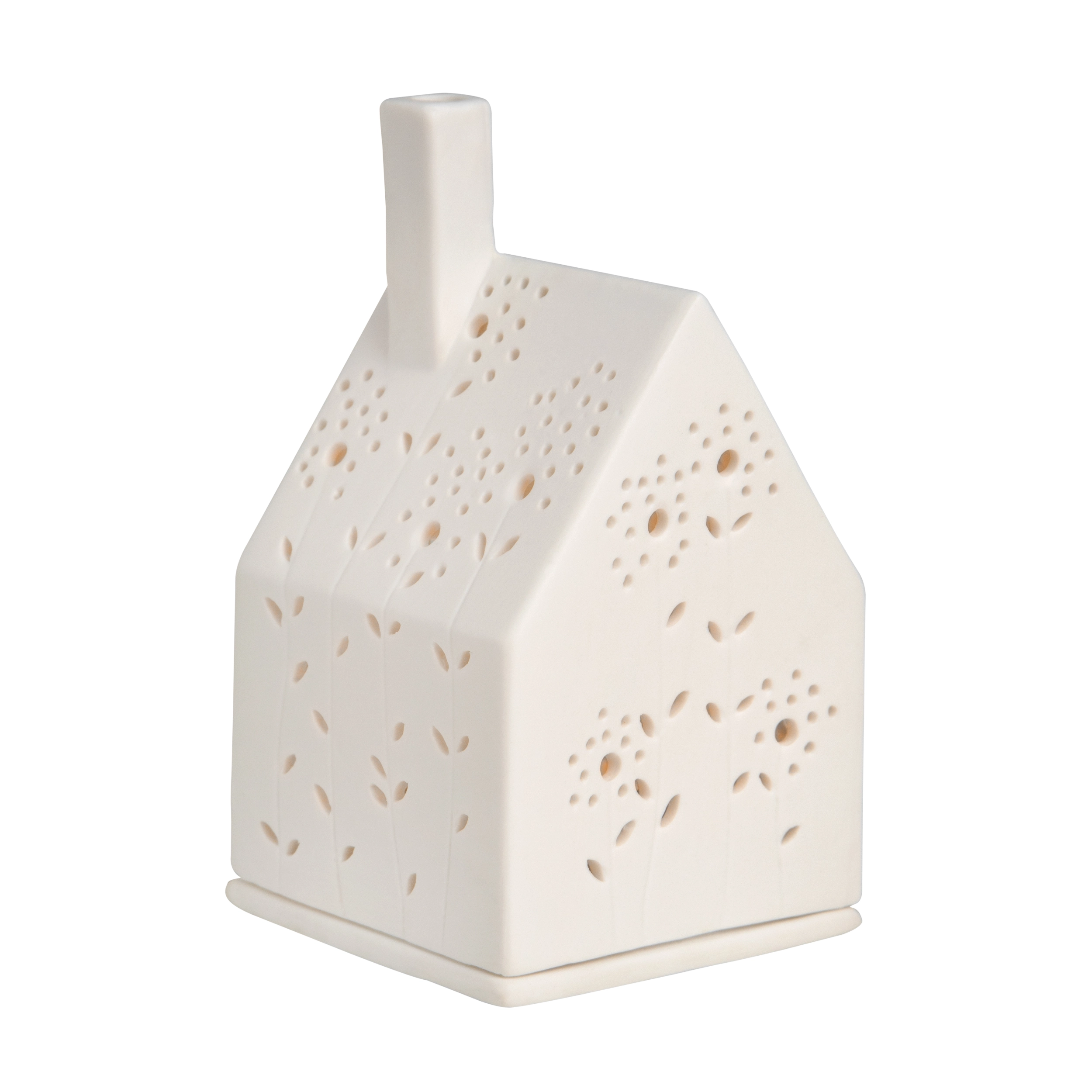 Rader Design - Tealight House - Wildflowe Meadow Lit up