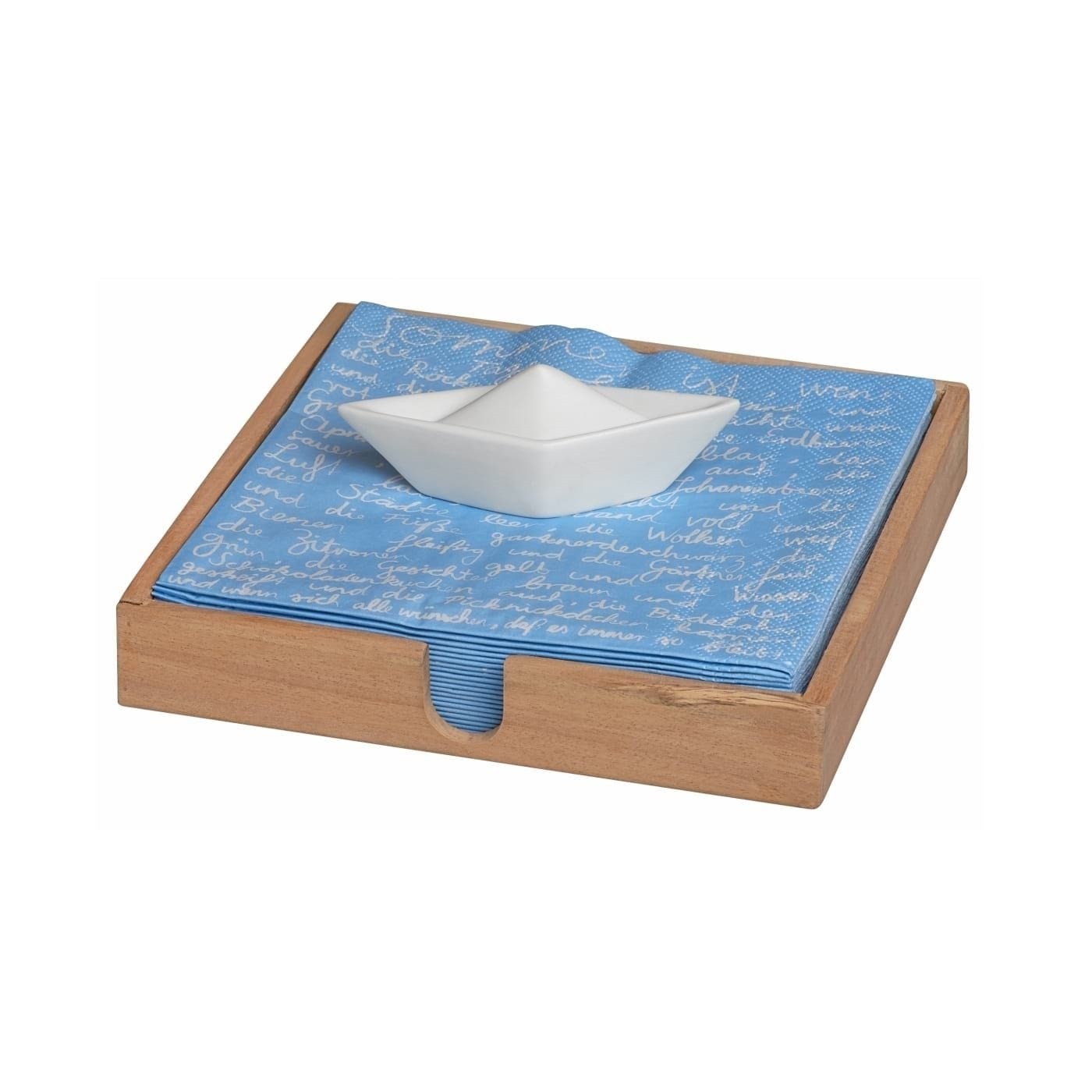 Rader Design - Napkin Holder - Paper Boat