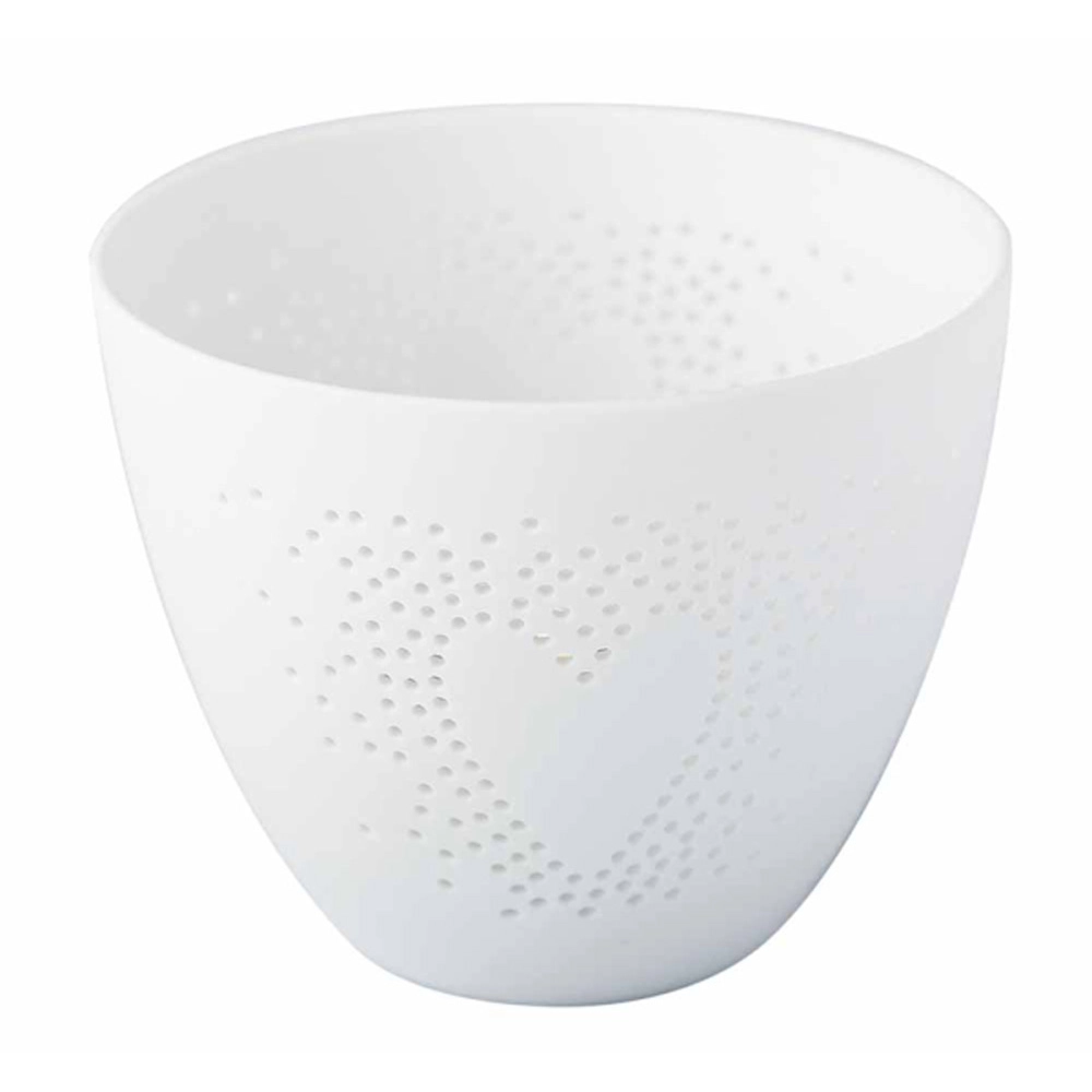 Rader Design - Poetry Light Small Heart Tealight Holder - R15113 Close Up