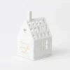 Rader Design - Porcelain Tealight House - Home is where the heart is - 17483 Front