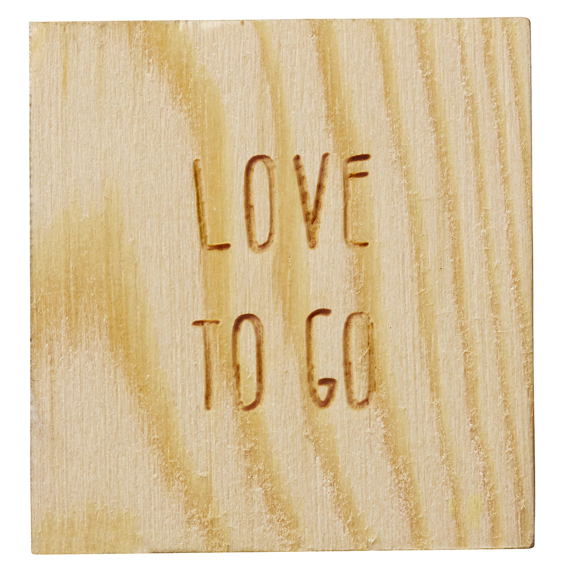 White Porcelain Heart with Wooden Box by Rader - Love To Go - Image 3