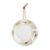 Rader Porcelain Hanging Wall Plate - Flowers - 13606