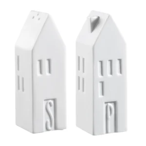 Rader Porcelain Salt and Pepper House Shaker Pots