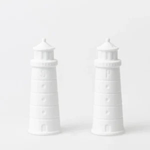 Rader Porcelain Salt and Pepper Lighthouse Shaker Pots