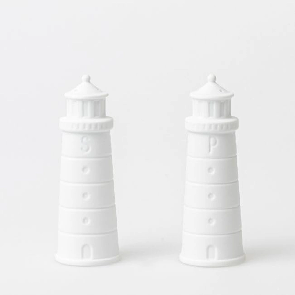 Rader Porcelain Salt and Pepper Lighthouse Shaker Pots