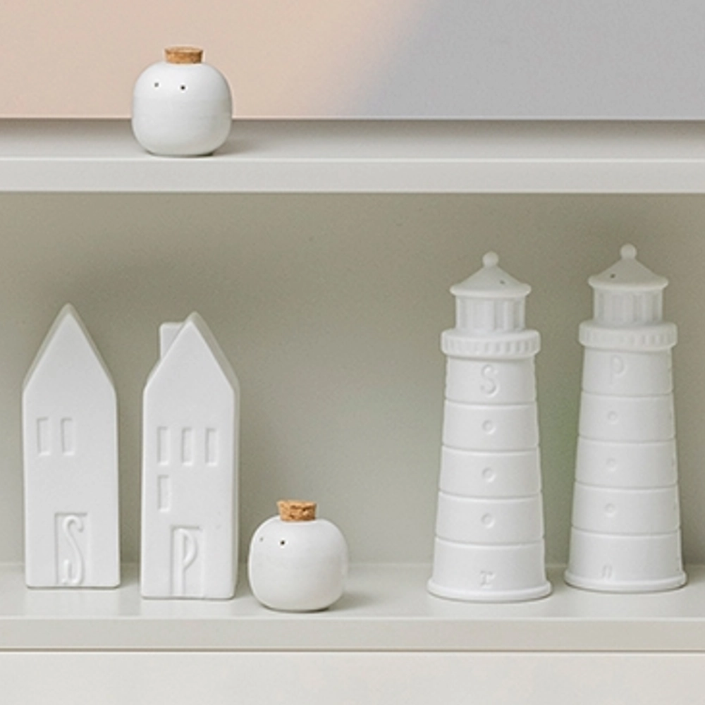 Rader Porcelain Salt and Pepper Shaker Pots - Collection