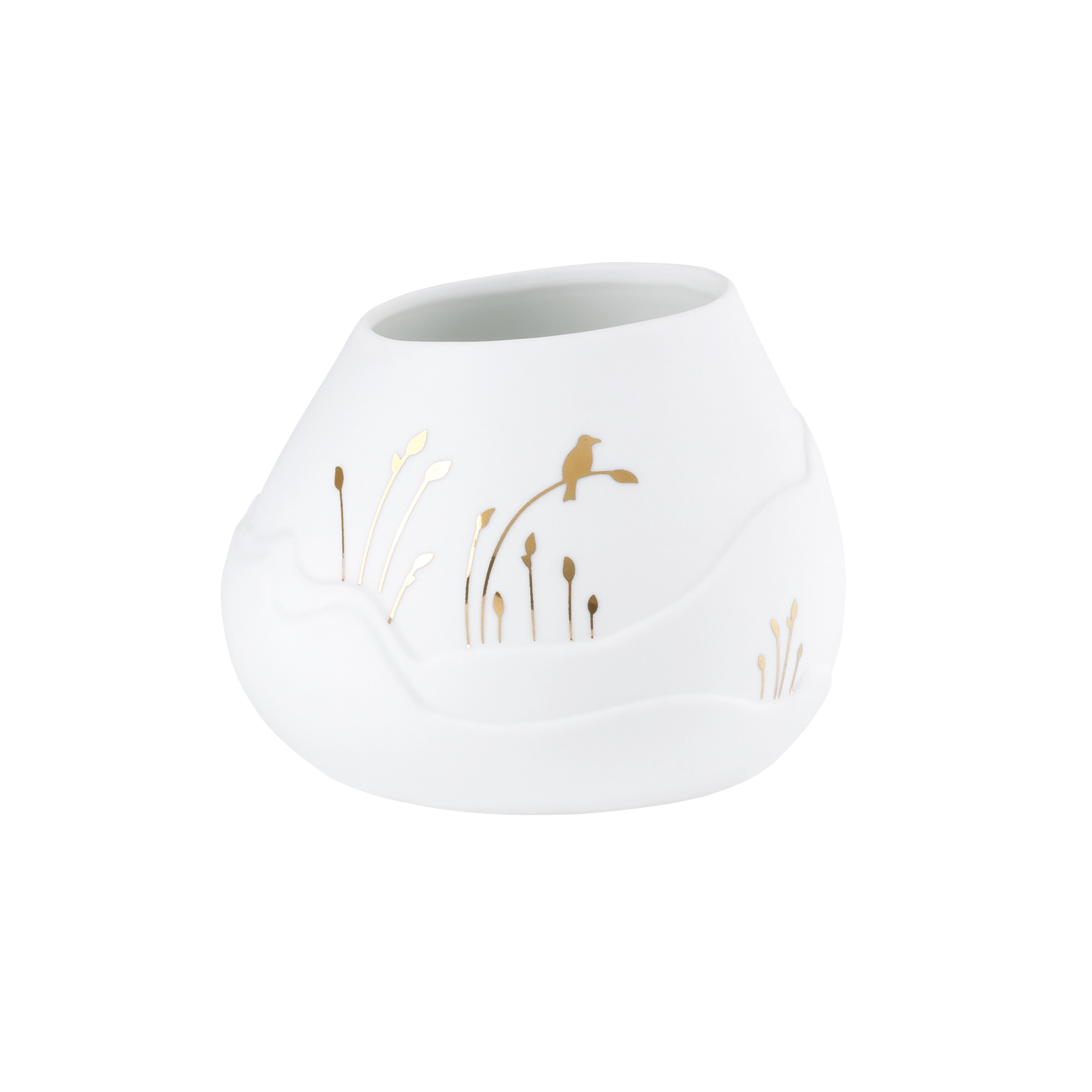 Rader Porcelain Tea Light Landscape Bird