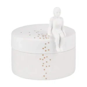 Rader Porcelain Trinket Box - Confetti