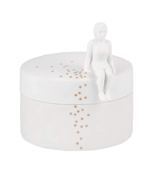Rader Porcelain Trinket Box - Confetti