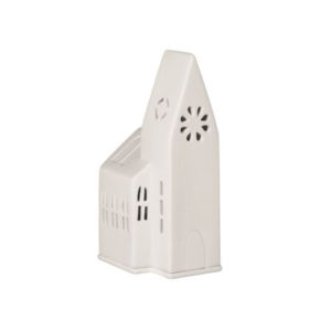 Small Church Porcelain Tea Light House by Rader