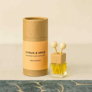 Rosy Roos Scented Car Diffuser - Citrus and Spice