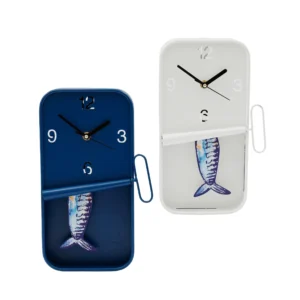 Sardine Tin Wall Clock - 30cm - Collection